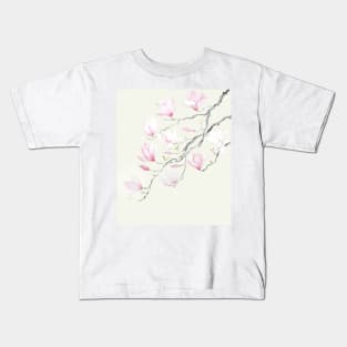 magnolia flower Kids T-Shirt